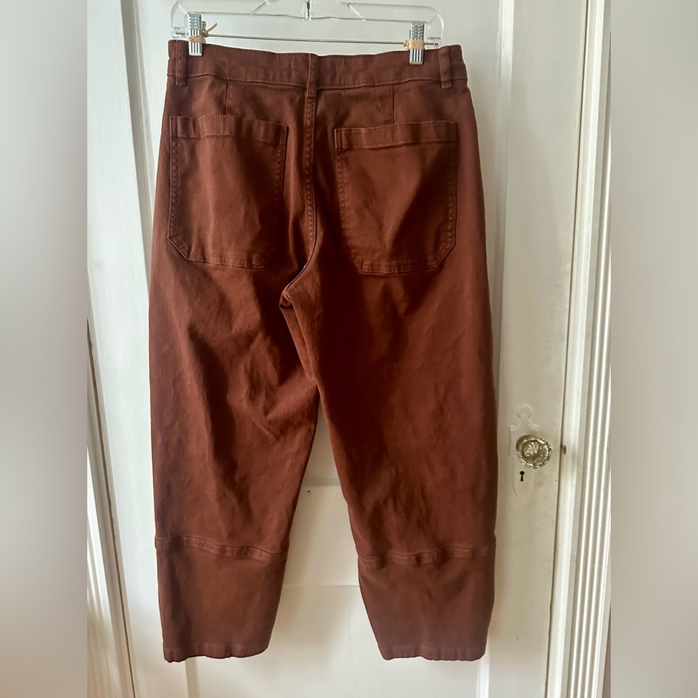 Everlane Utility Barrel Pant size 10 Brown - Picture 3 of 4